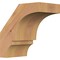 Ekena Millwork 3 1/2"W x 6"D x 6"H Balboa Smooth Knee Brace, Western Red Cedar BRC04X06X06BOA00SWR - alternate 1